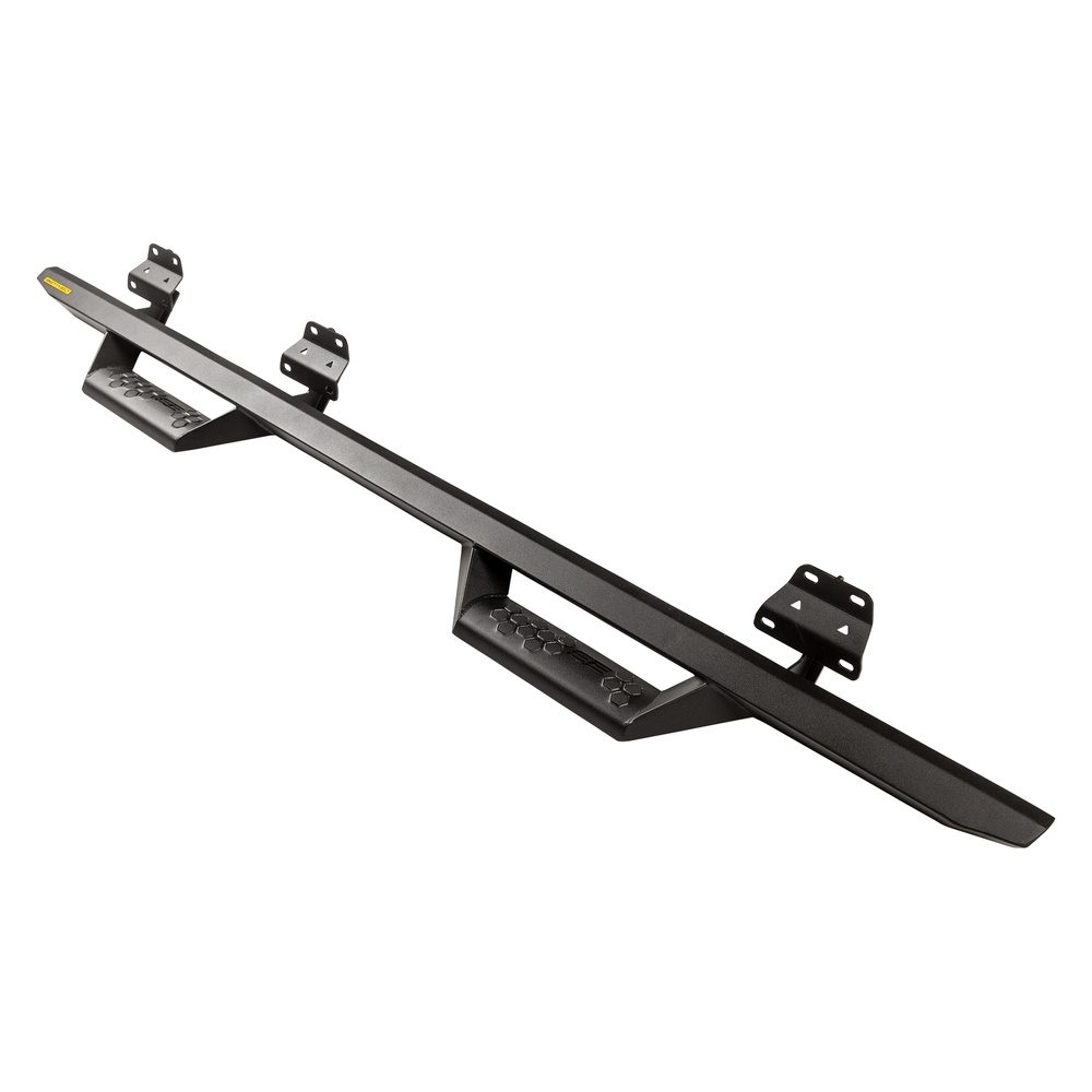Angular Drop Steps – Textured Black (15+ Ford F-Series) view 4