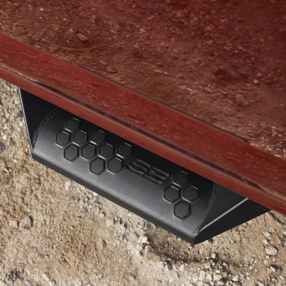 Angular Drop Steps – Textured Black (15+ Ford F-Series) view 11
