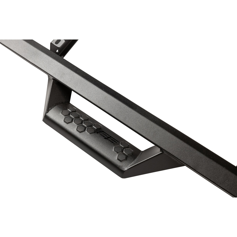Angular Drop Steps – Textured Black (21+ Bronco 4DR) view 3