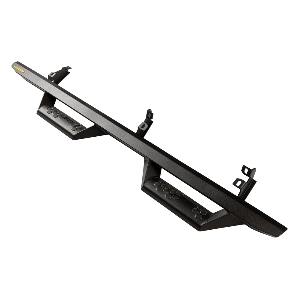 Angular Drop Steps – Textured Black (21+ Bronco 4DR) view 4
