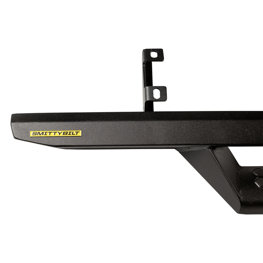 Angular Drop Steps – Textured Black (21+ Bronco 4DR) view 5