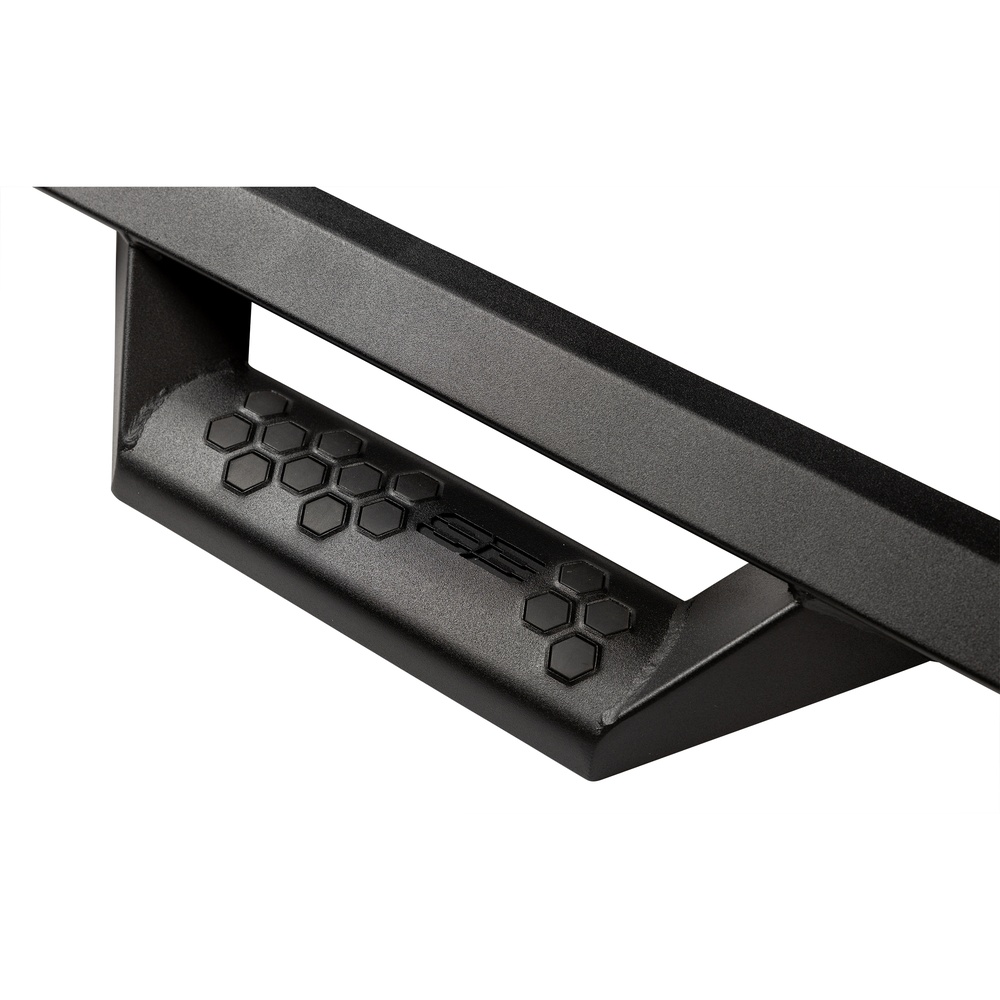 Angular Drop Steps – Textured Black (18+ JLU) view 3