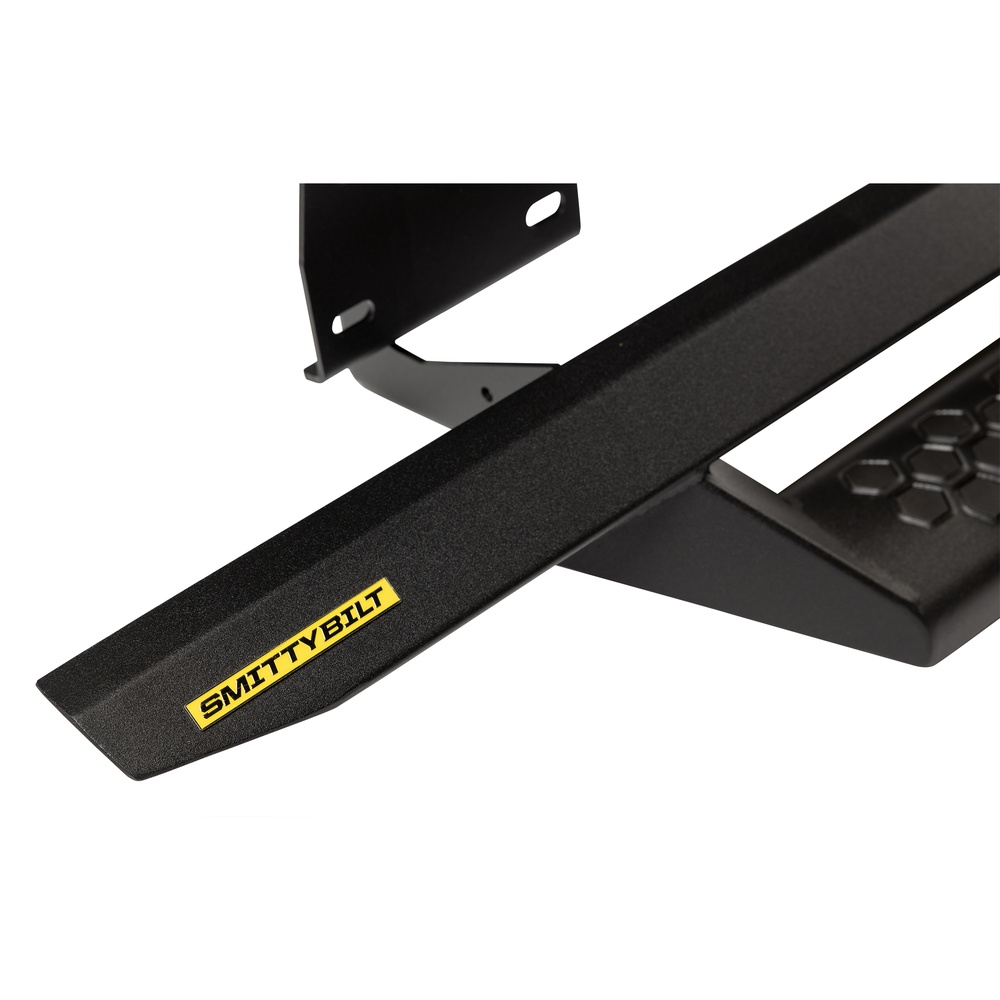 Angular Drop Steps – Textured Black (20+ JT) view 2