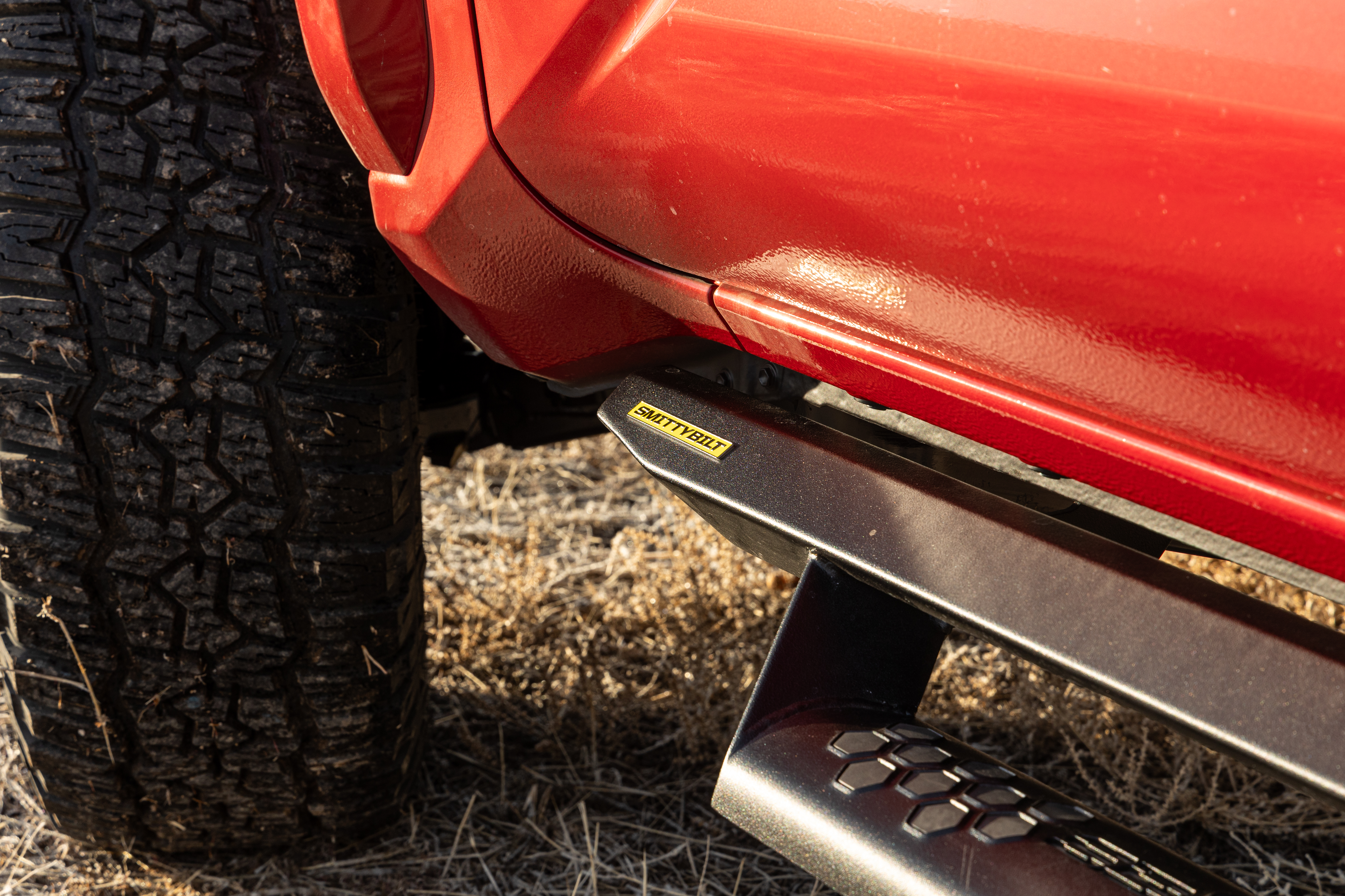 Angular Drop Steps – Textured Black (25+ Toyota 4Runner) view 5