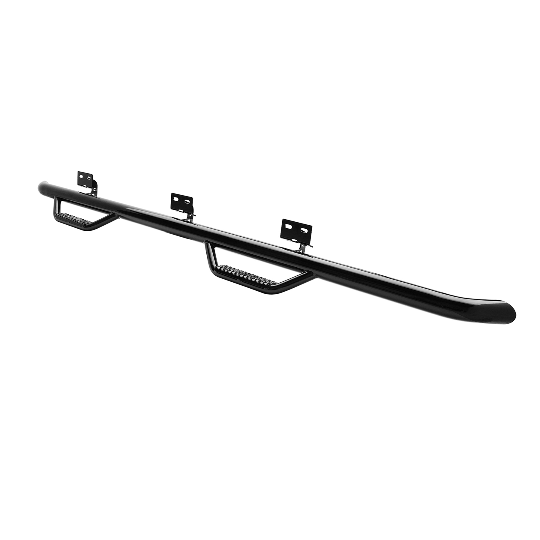 Nerf Steps – Gloss Black (15+ Ford F-150) view 2