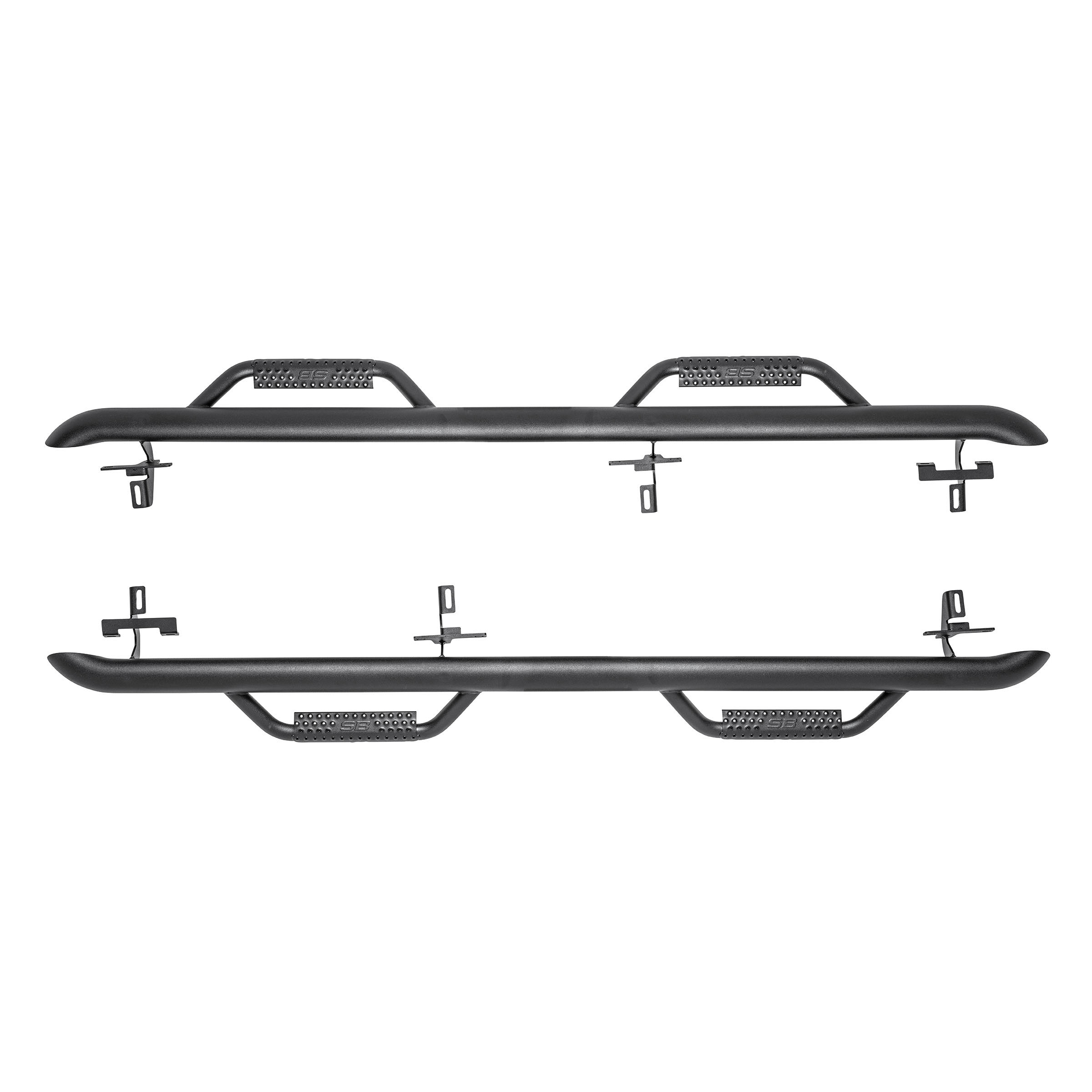 Nerf Steps – Textured Black (20+ JT) view 5