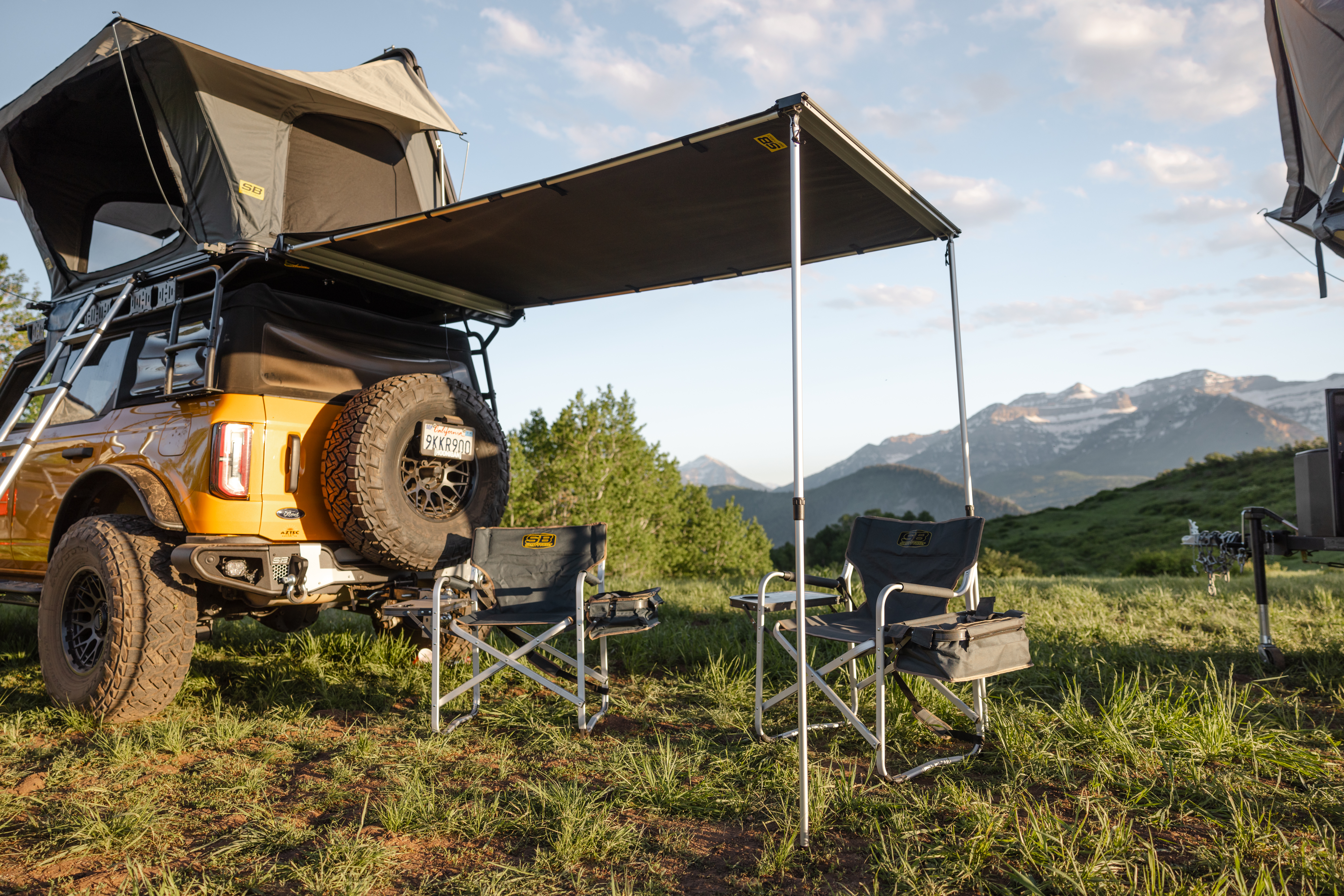4.5′ x 8′ Rear Or Side Awning – Gray