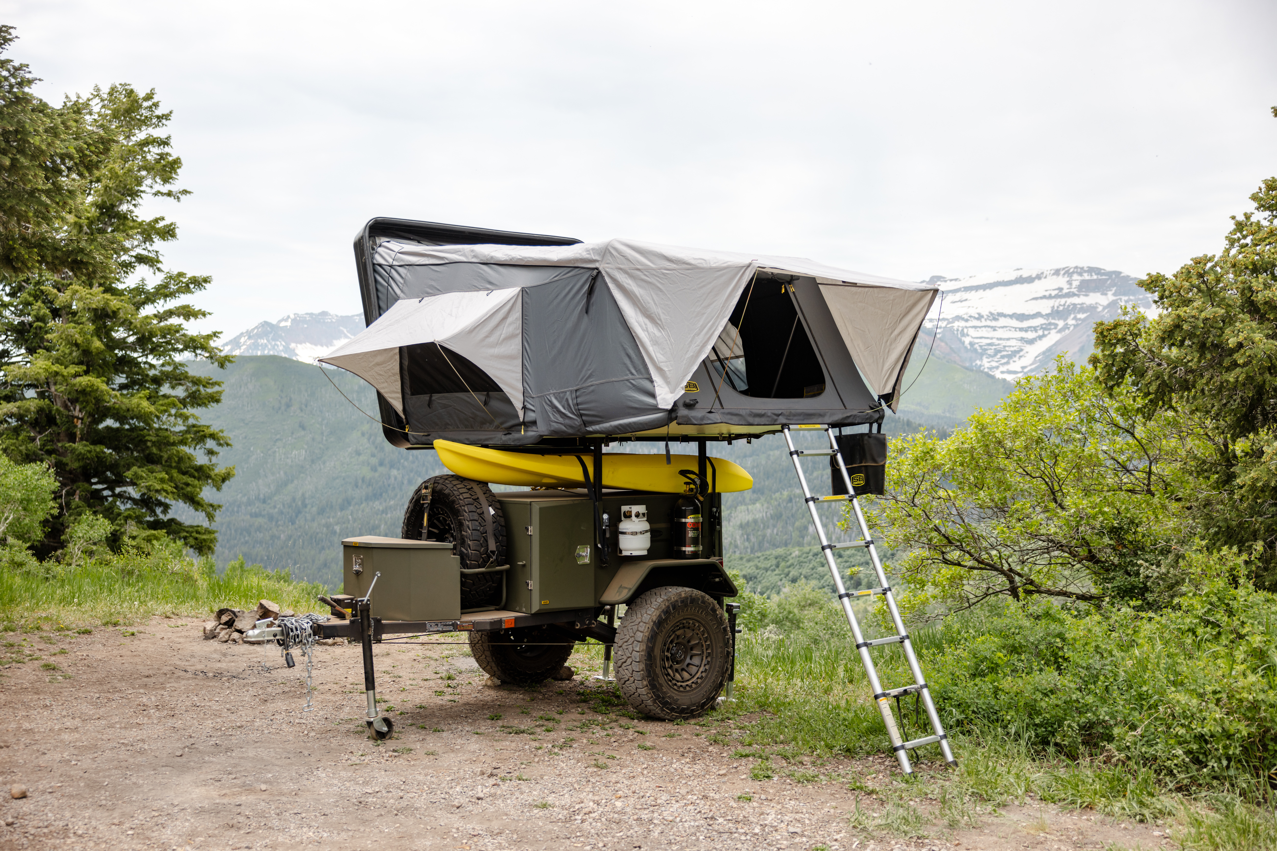 SCOUT OVERLANDING TRAILER FULL KIT view 28