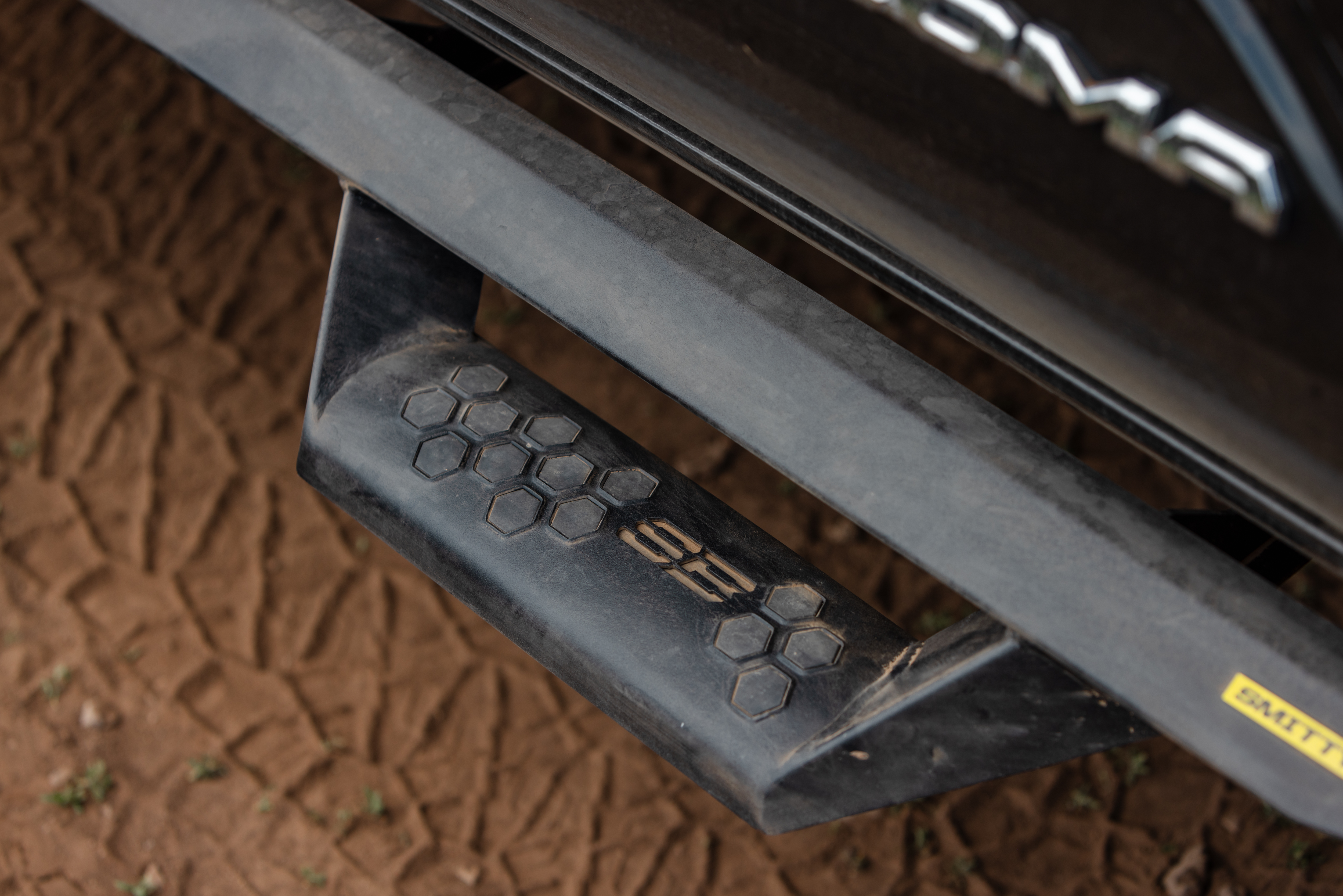 Angular Drop Steps – Textured Black (24+ Toyota Tacoma) view 6