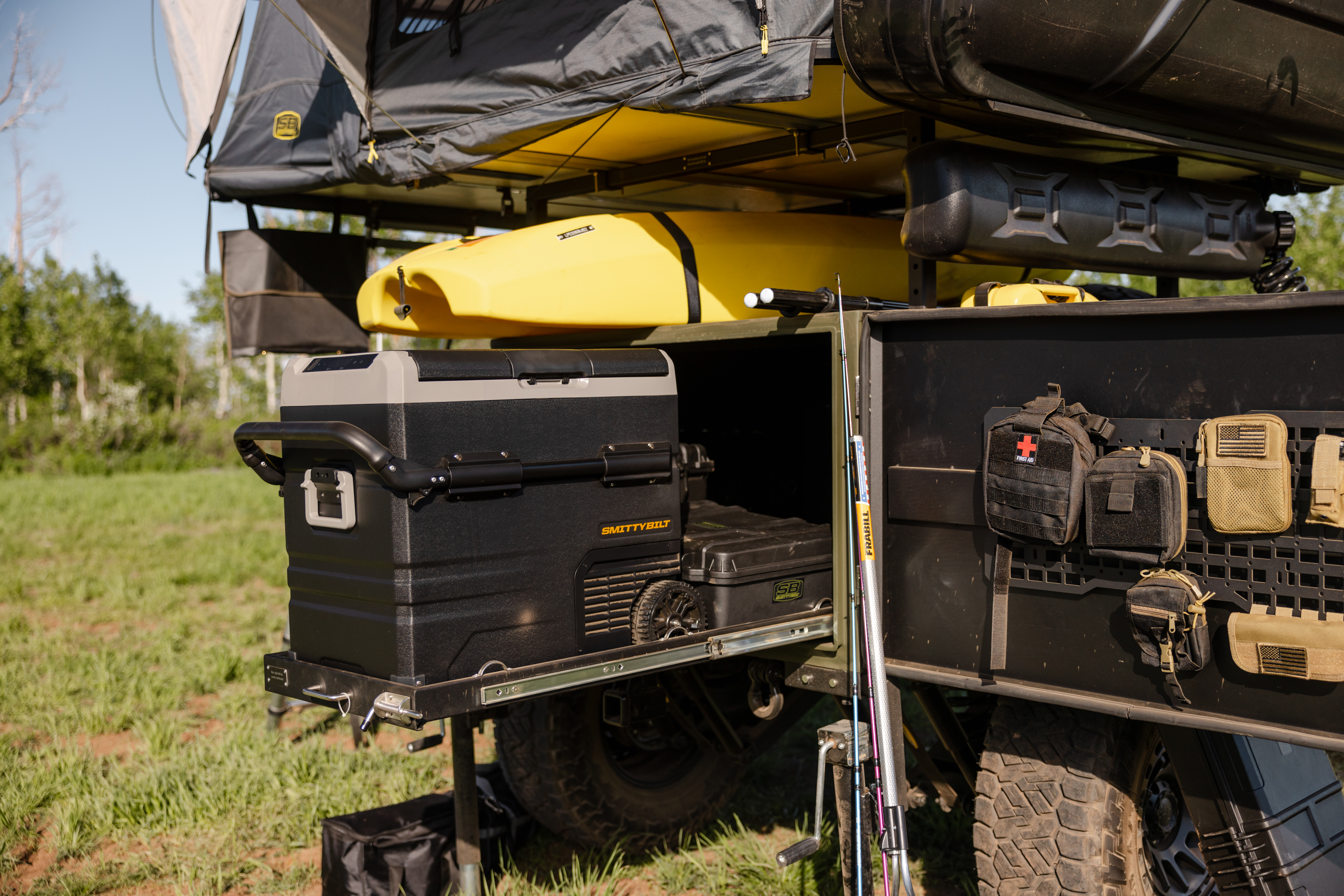 SCOUT OVERLANDING TRAILER FULL KIT view 29