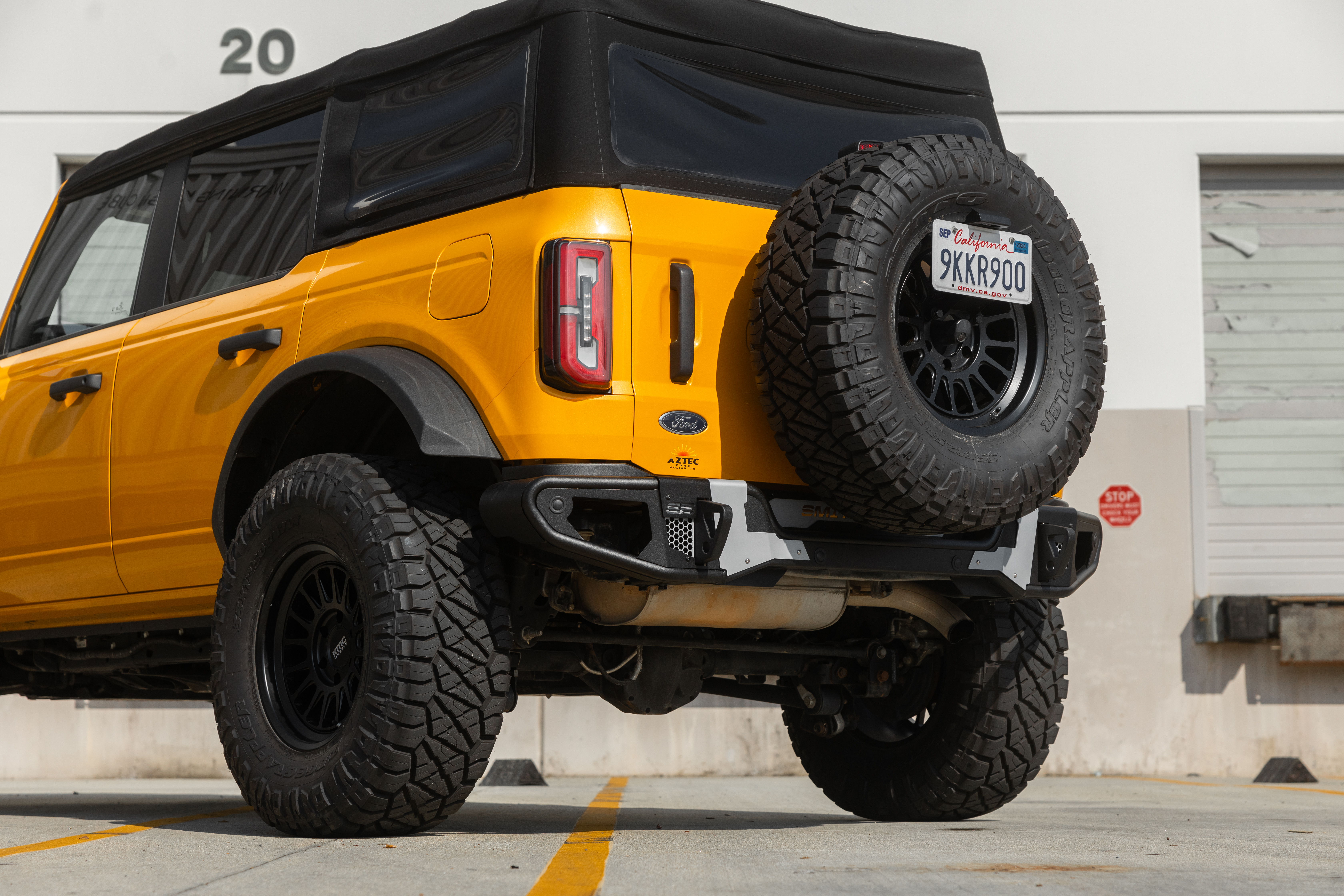 Apollo Rear Bumper (21+ Bronco) view 3
