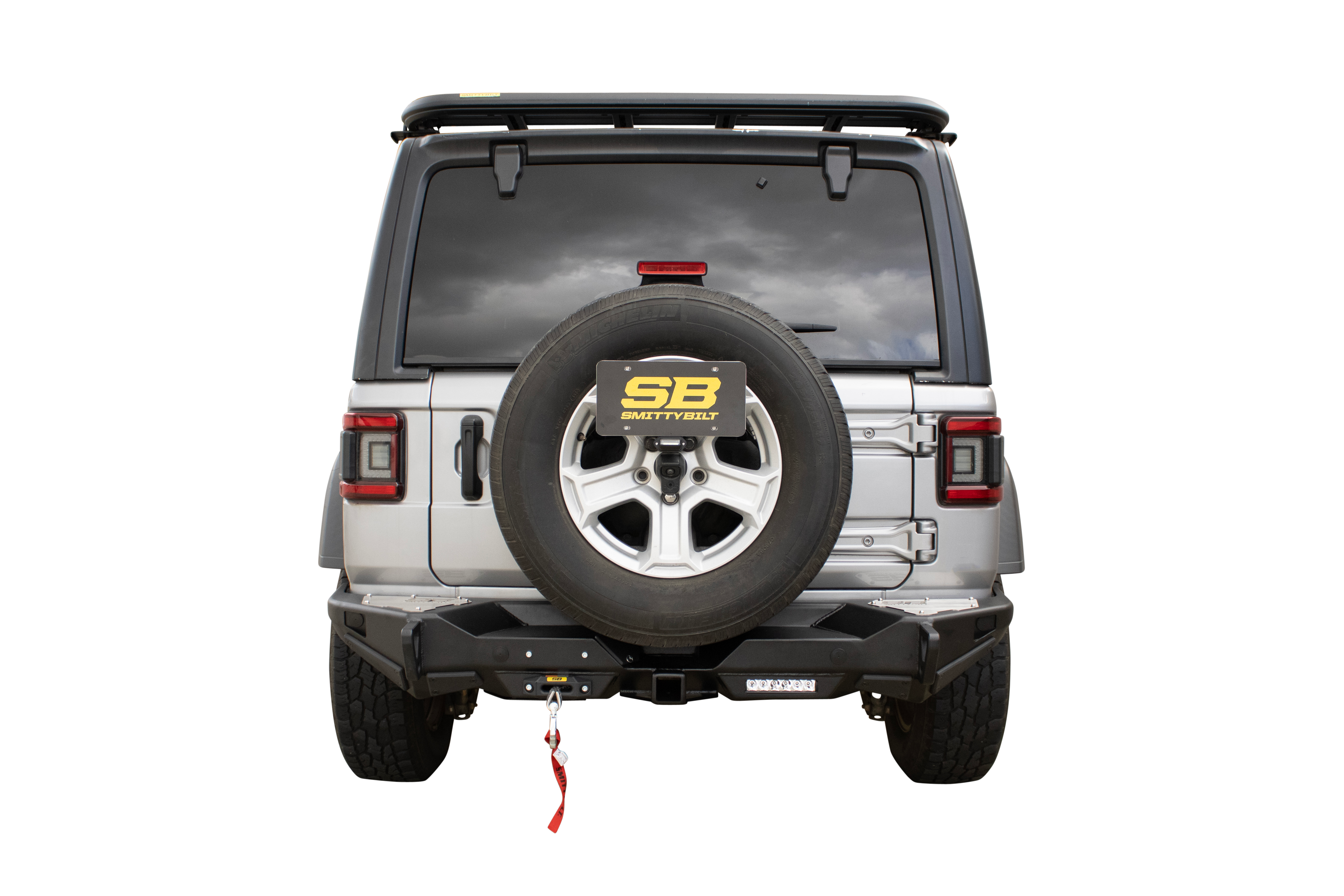 XRC Gen 3 Rear Winch Bumper – Textured Black (18+ JL/JLU) – 77868