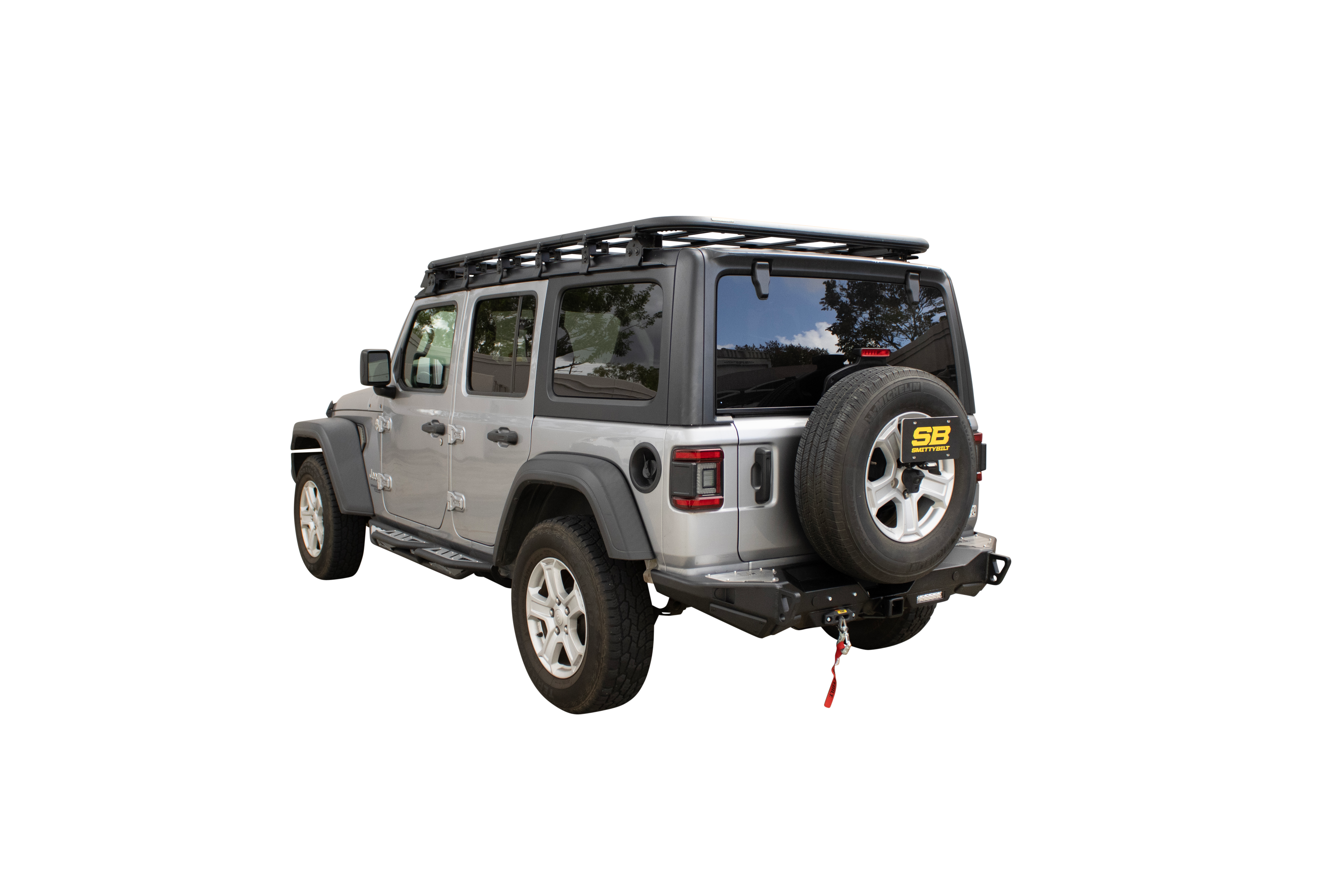 XRC Gen 3 Rear Winch Bumper – Textured Black (18+ JL/JLU) – 77868 view 2