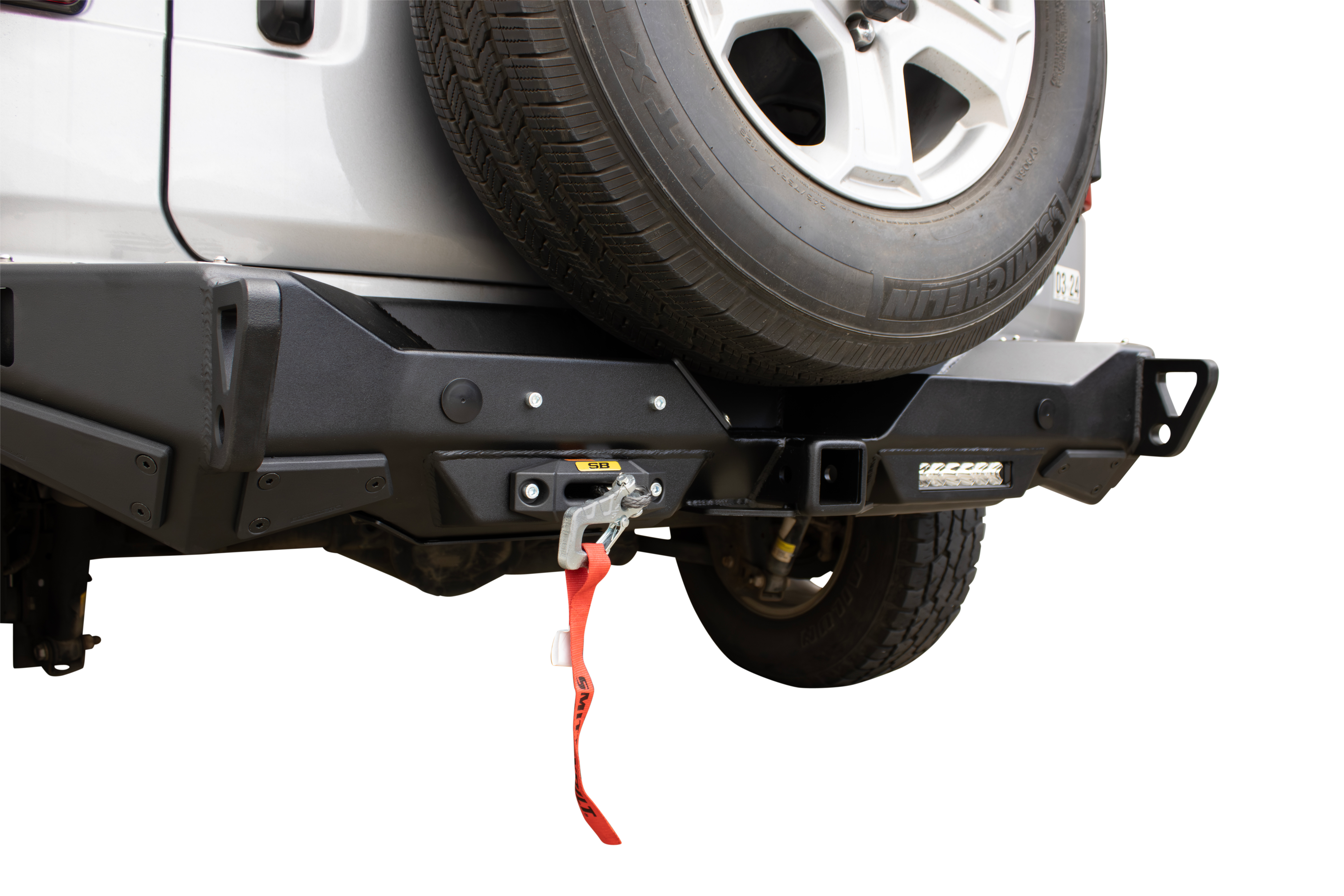 XRC Gen 3 Rear Winch Bumper – Textured Black (18+ JL/JLU) – 77868 view 6