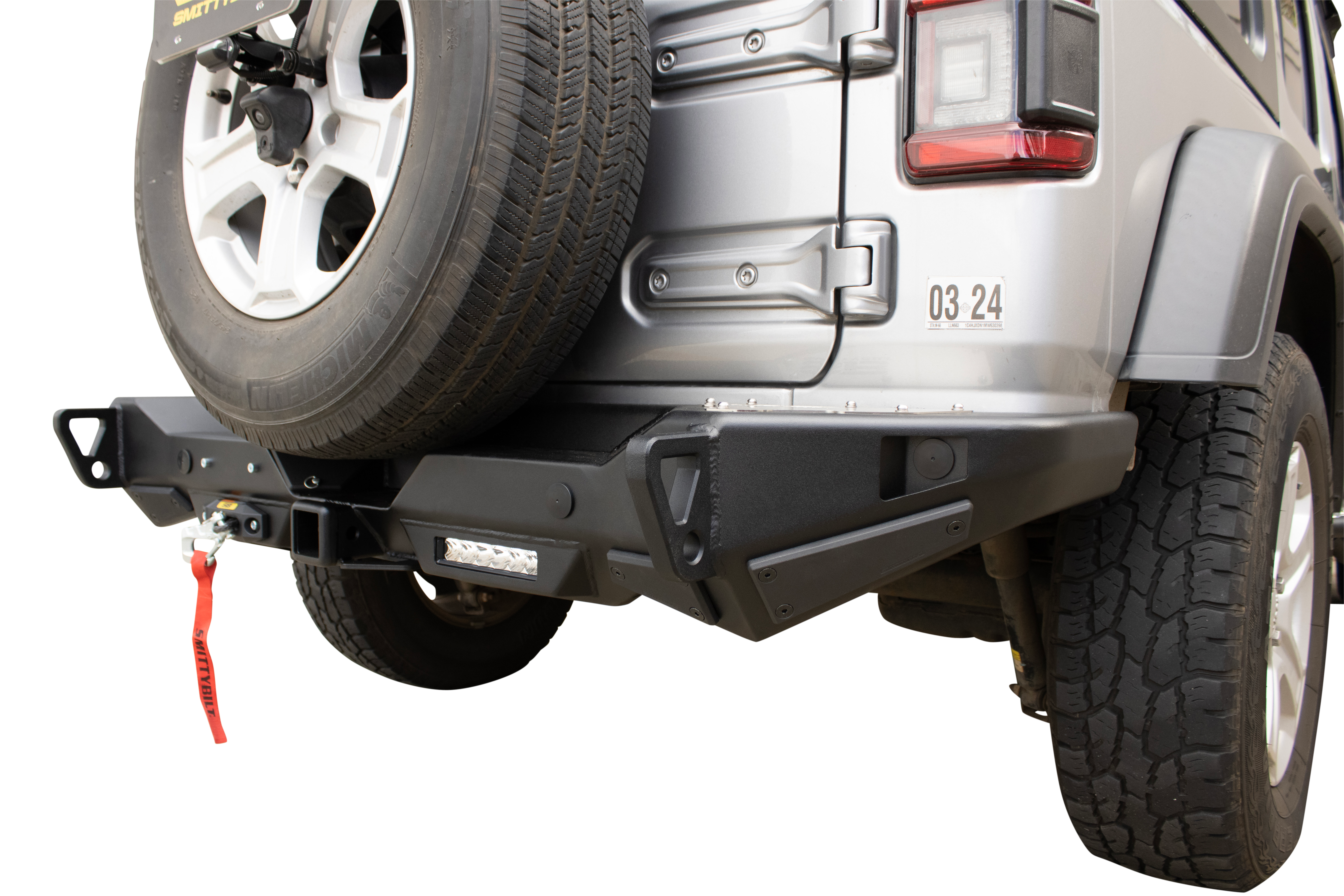 XRC Gen 3 Rear Winch Bumper – Textured Black (18+ JL/JLU) – 77868 view 9
