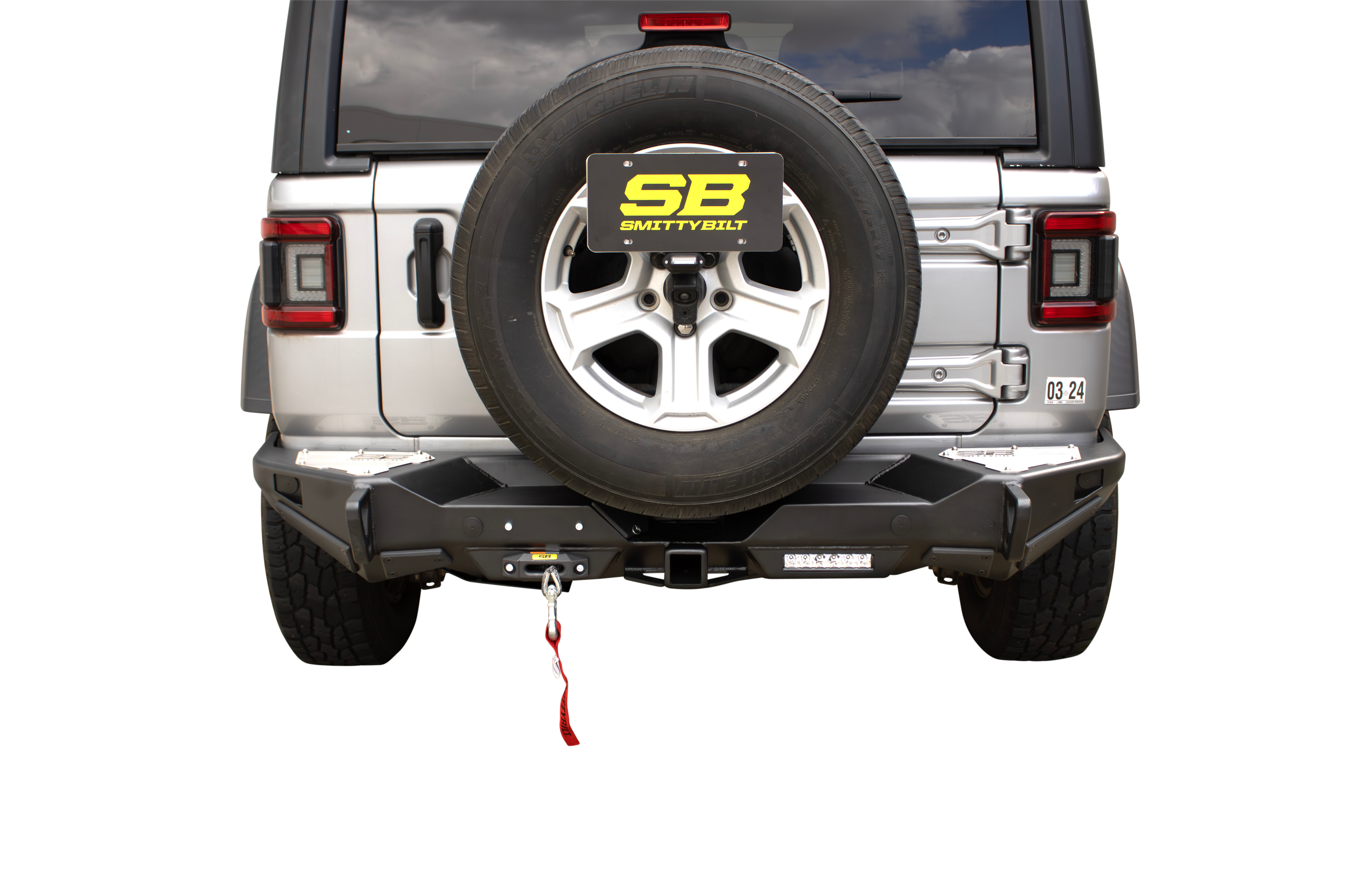 XRC Gen 3 Rear Winch Bumper – Textured Black (18+ JL/JLU) – 77868 view 12