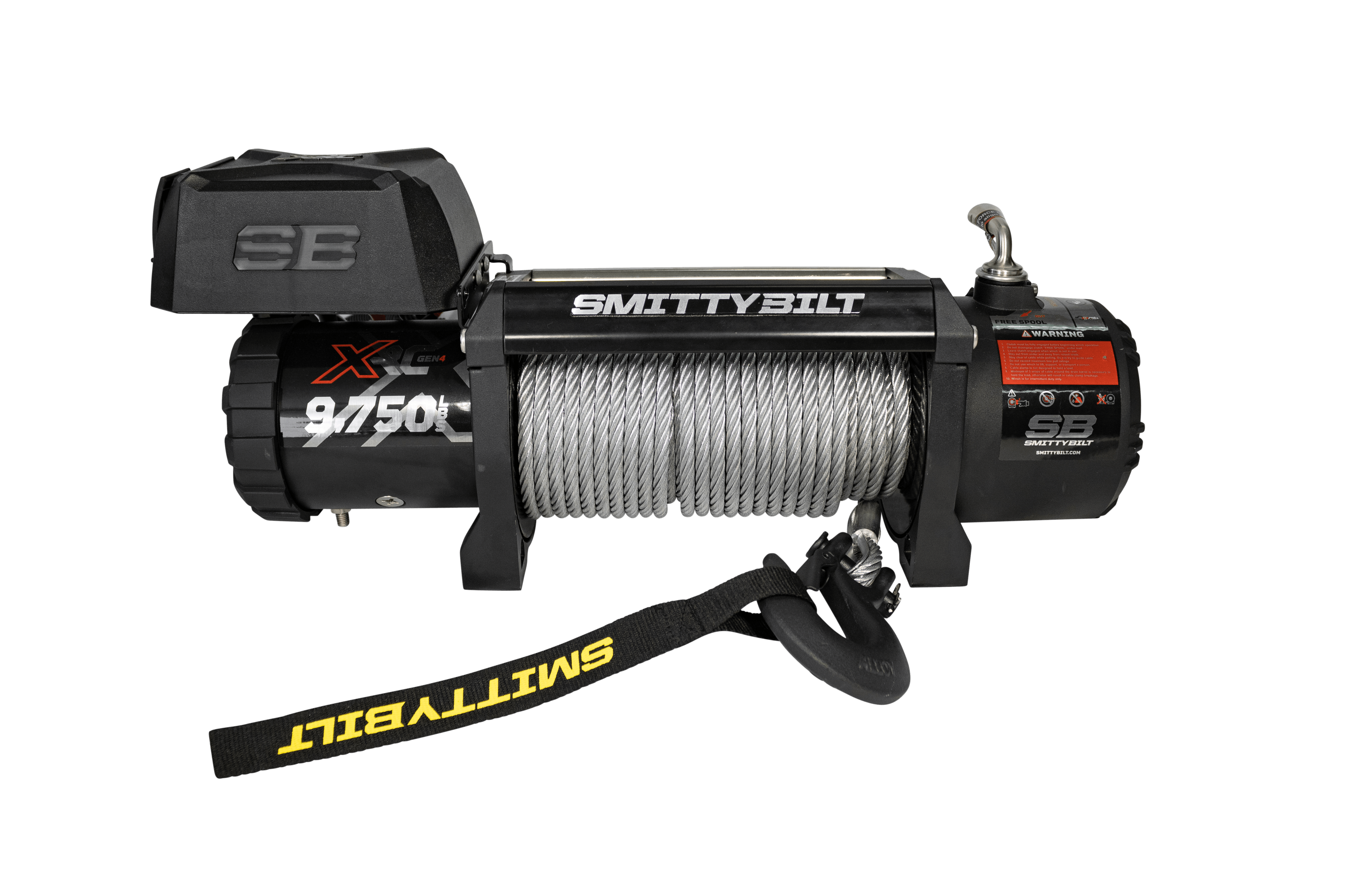 Smitty Bilt XRC Gen 4 9750lb Winch w/ Steel Cable view 3