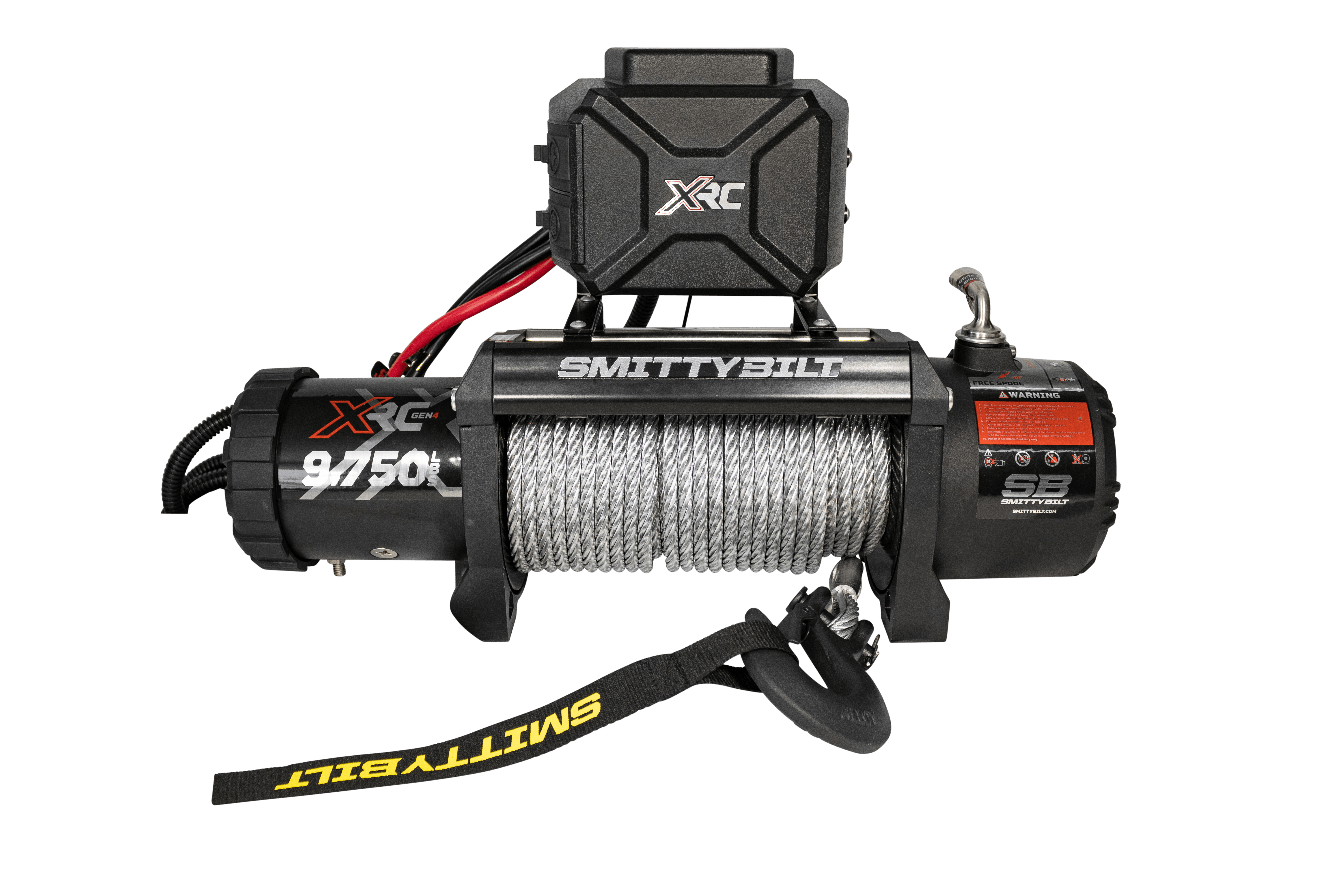 Smitty Bilt XRC Gen 4 9750lb Winch w/ Steel Cable view 4