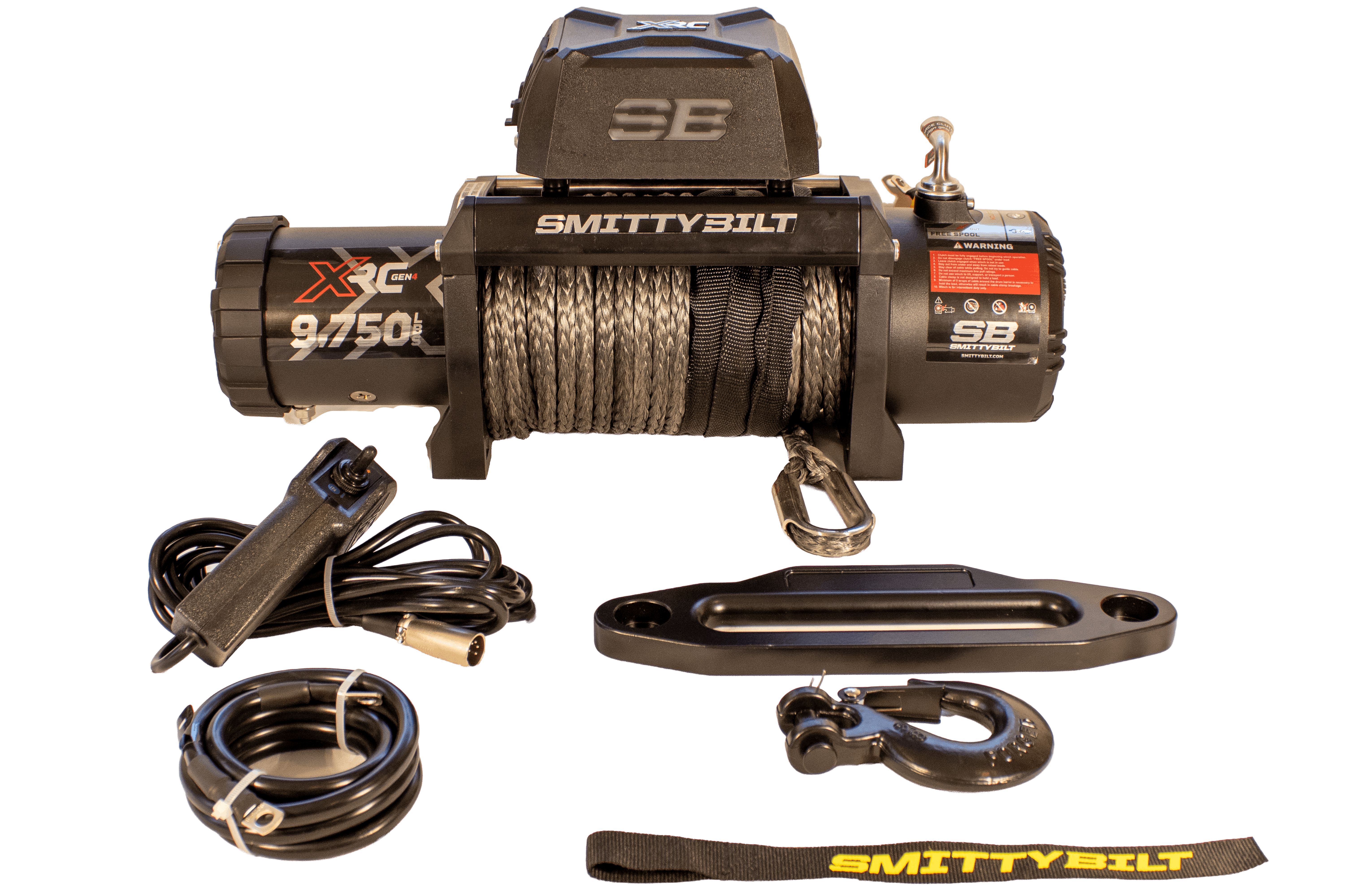 XRC Gen 4 9750lb Winch w/ Synthetic Rope view 2