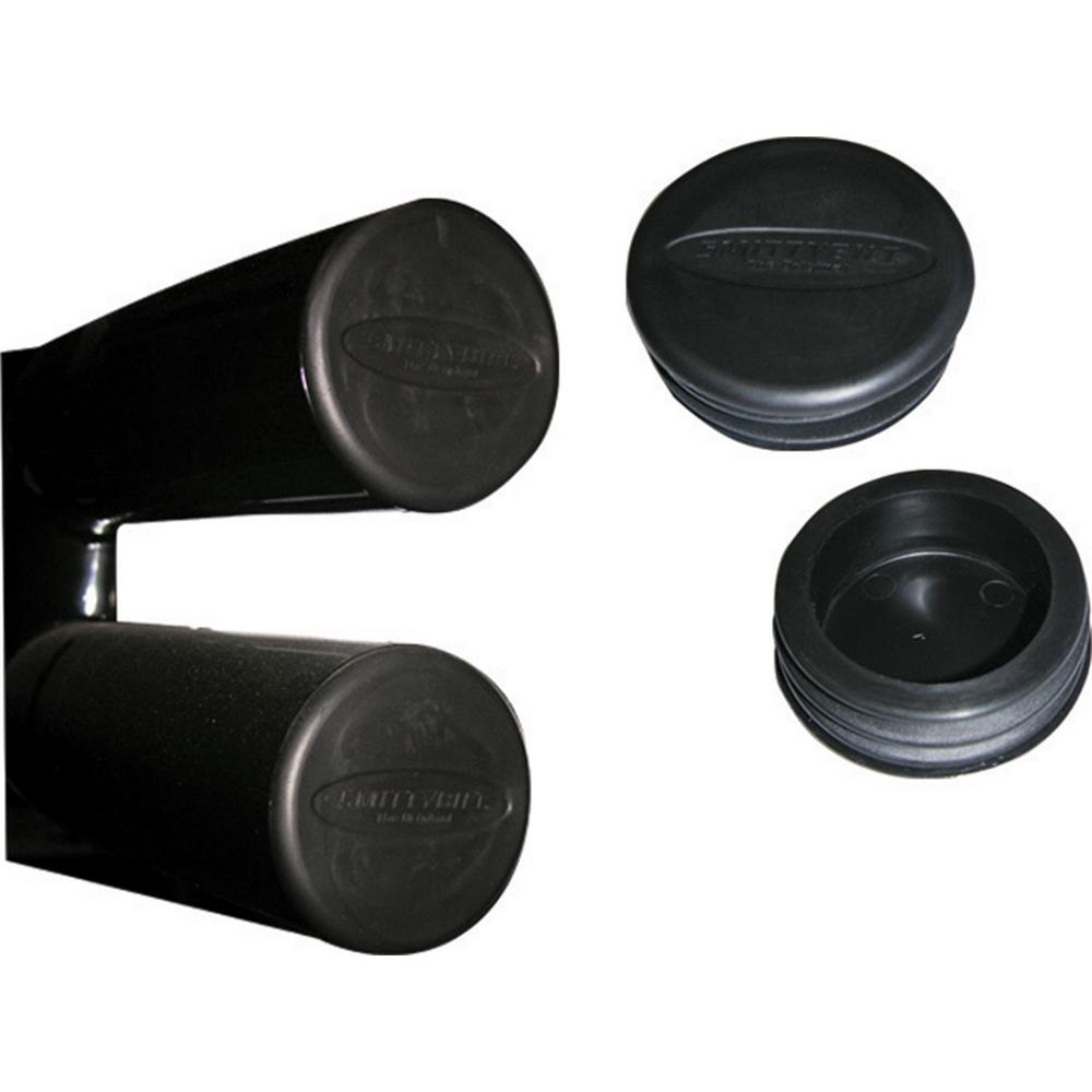 3″ Tube Bumper End Cap Pair – Chrome