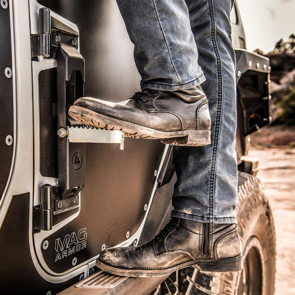 Atlas Door Step Pair – Black (07+ JK/JL/JT)