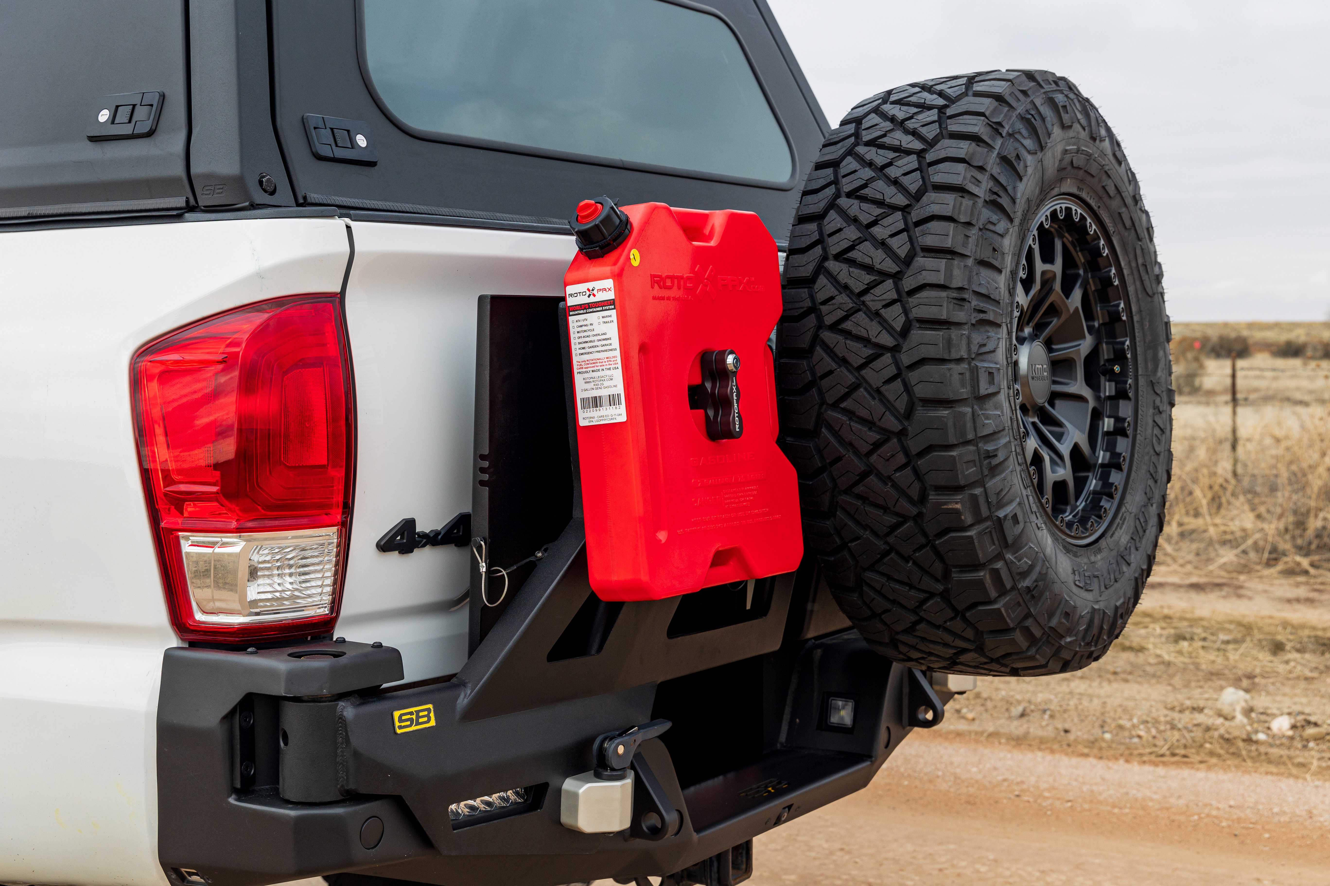 Toyota Tacoma Rear Swing Gate – Passenger (2016+ Toyota Tacoma) view 2