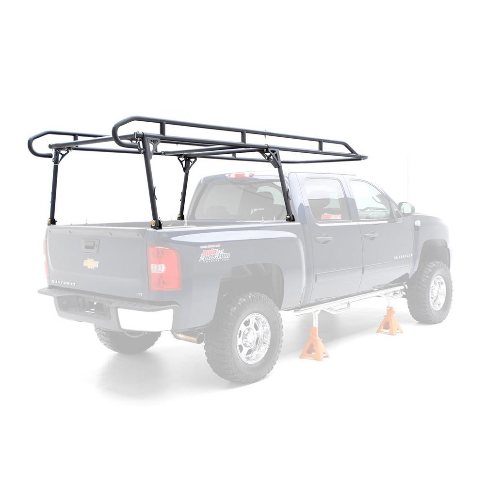 Contractors Rack – 800 Lb Rating – Full Size Truck – Black – Box 2 of 2
