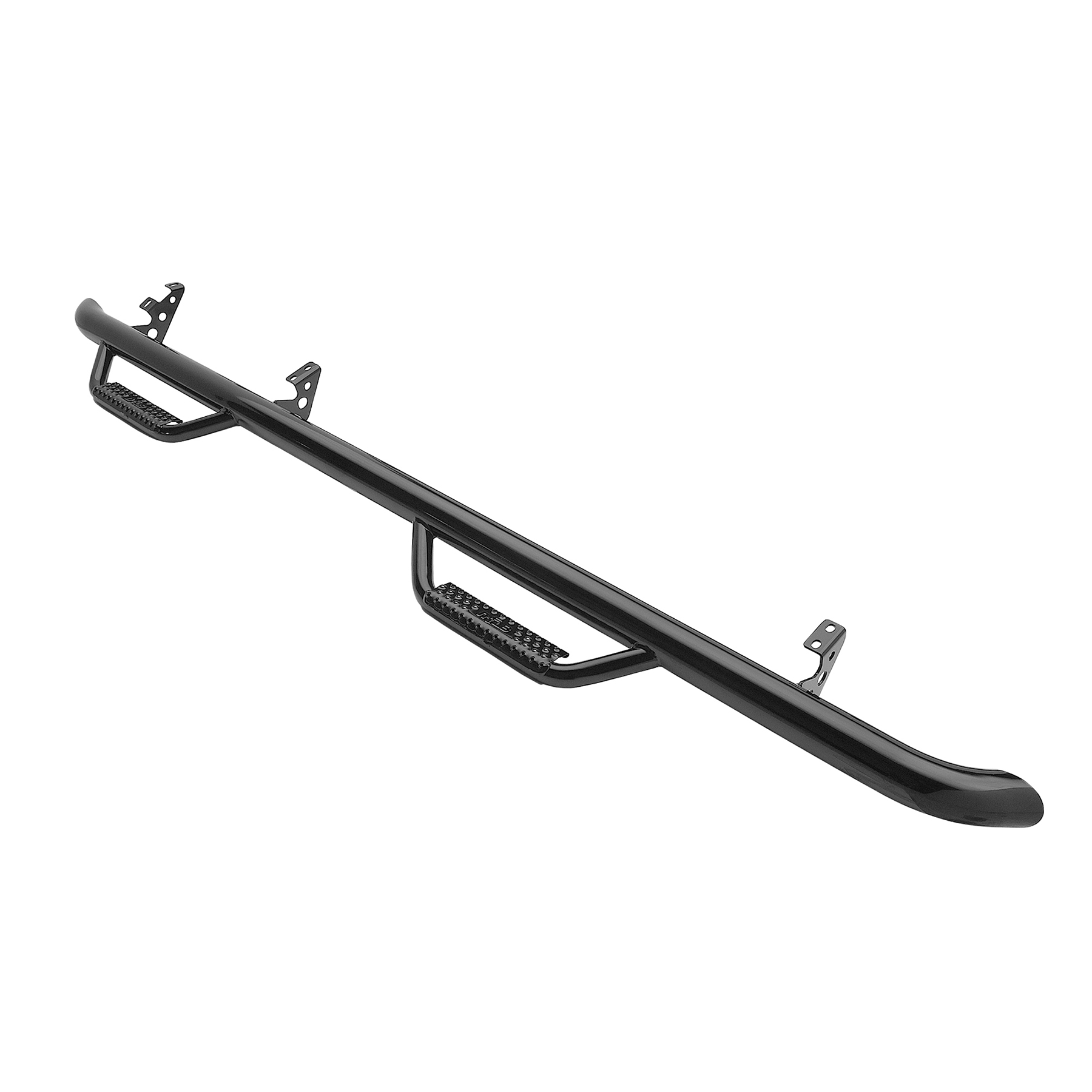 Nerf Steps - Gloss Black (07-21 Toyota Tundra) - Smittybilt