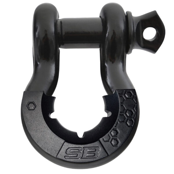 D-Ring w/ Isolators - 3/4" - 4.5 Ton Rating - Black