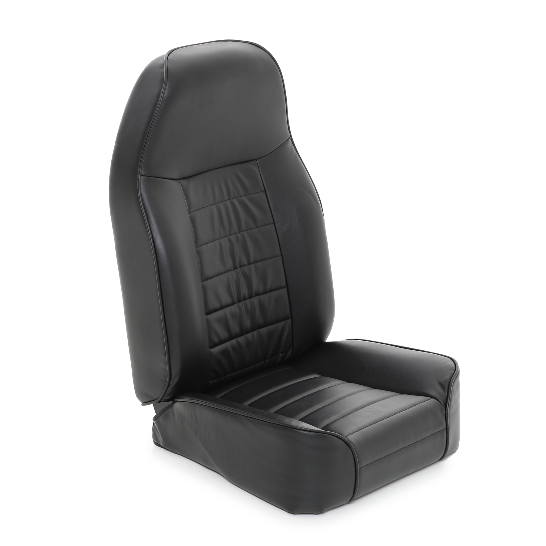 Seat - Front - Standard Bucket - Vinyl Black (76-02 Jeep CJ/YJ/TJ
