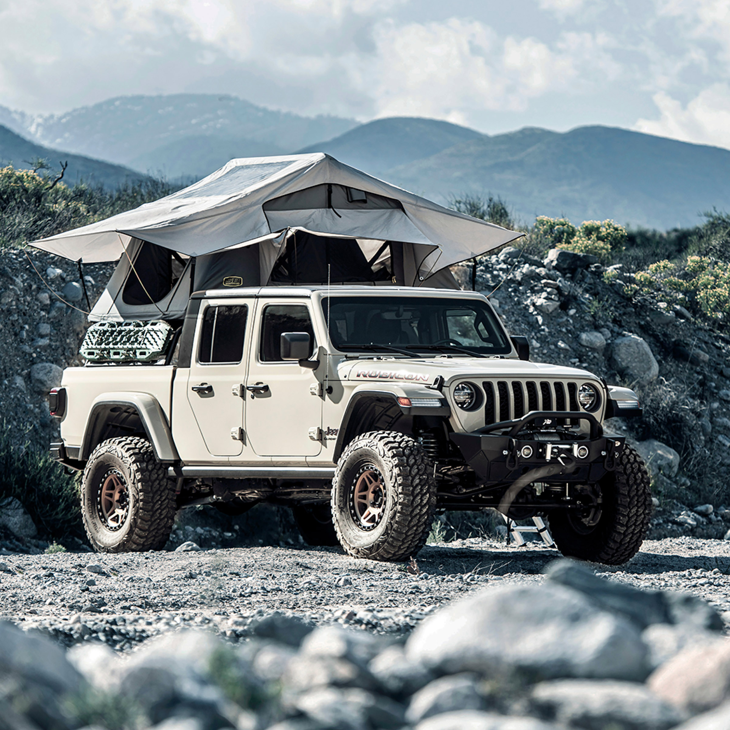 THE NEWHOUSE COOPER TANK TOP 色別注　スミクロXS Gen2 Overlander Standard Tent - Gray - Smittybilt